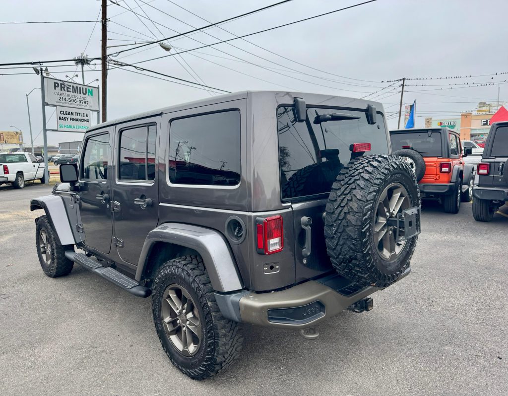 2016 Jeep Wrangler Unlimited 75th Anniversary Edition, Exterior photo 14