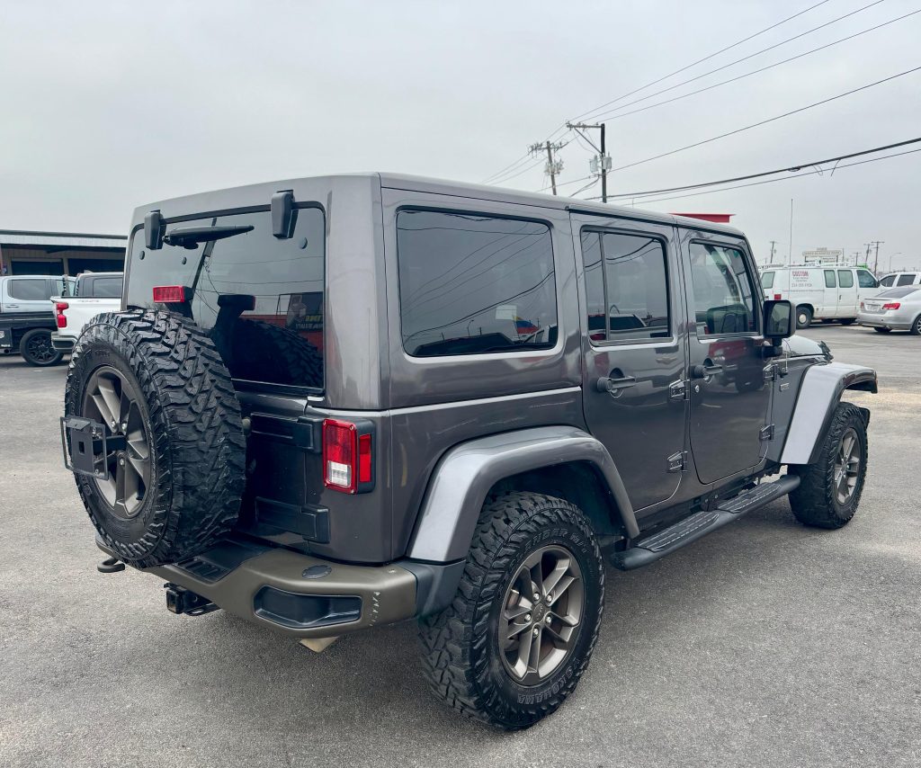 2016 Jeep Wrangler Unlimited 75th Anniversary Edition, Exterior photo 10