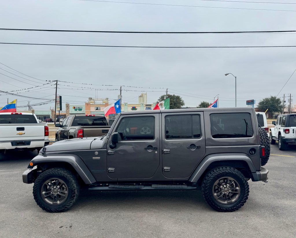 2016 Jeep Wrangler Unlimited 75th Anniversary Edition, Exterior photo 8